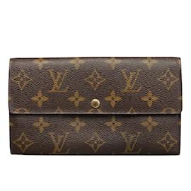 Louis Vuitton-Monogramme Sarah Portefeuille M61725-Marron