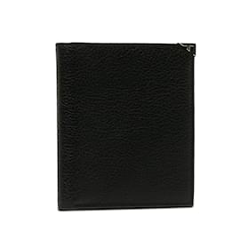 Salvatore Ferragamo-Leather Bifold Wallet  228104-Black