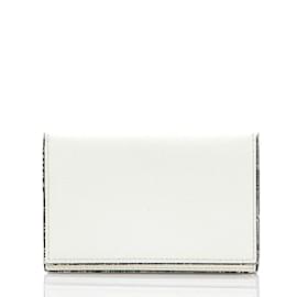 & Other Stories-Leather Card Case-White