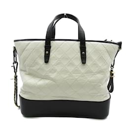 Chanel-Gabrielle Einkaufstasche A91876-Weiß