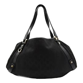 Gucci-GG Canvas Pelham Tote Bag  130736.0-Black