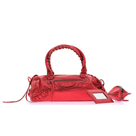 Balenciaga-BALENCIAGA Handtaschen T.  Leder-Rot