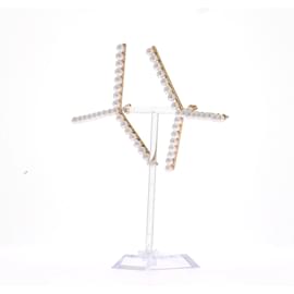 Autre Marque-NON SIGNE / UNSIGNED  Earrings T.  Pearl-White