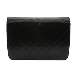 Chanel-CC Matelasse Flap Chain Shoulder Bag-Black