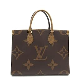 Louis Vuitton-Monogram Reverse Monogram OnTheGo MM M45321-Brown