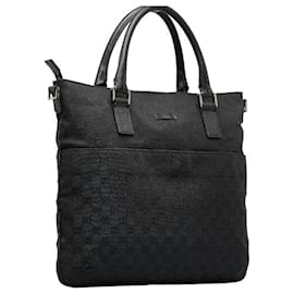 Gucci-GG Canvas Tote Bag  122797-Black