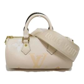 Louis Vuitton-Louis Vuitton Monograma Gigante Empreinte 'By The Pool' Papillon BB Bolsa Crossbody de Couro M45708 em boa condição-Rosa