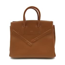 Hermès-Shadow Swift Birkin 25-Brown