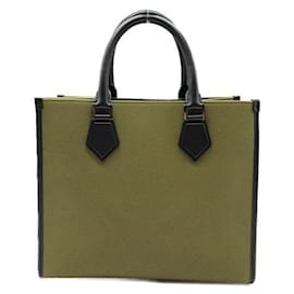 Dolce & Gabbana-Dolce & Gabbana Edge Shopping Bag  Canvas Tote Bag BM2012 in Excellent condition-Green