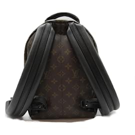 Louis Vuitton-Louis Vuitton Monograma Palm Springs Mochila Mochila de lona M44871 Em uma boa condição-Marrom