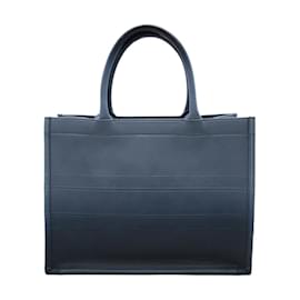 Dior-Mittelgroße Büchertasche aus Leder-Blau