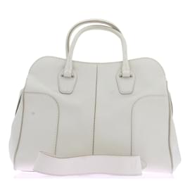 Tod's-TOD'S  Handbags T.  leather-White