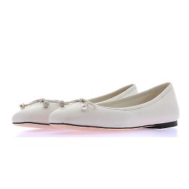 Bailarinas Jimmy Choo T.EU 40.5 Cuero Blanco