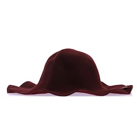 Borsalino-BORSALINO  Hats T.International S Cloth-Dark red