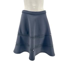 Carven-CARVEN Faldas T.Internacional L Poliéster-Azul