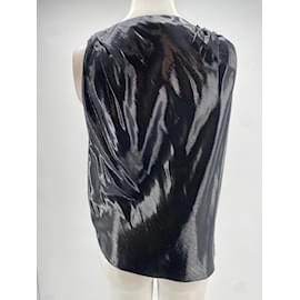 Balenciaga-BALENCIAGA Hauts T.fr 38 silk-Noir