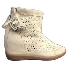 Isabel Marant-Botas-Blanco roto