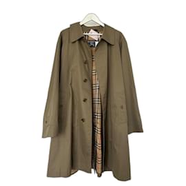 Burberry-Trench-coat Burberry modèle « Camden » vintage -Kaki