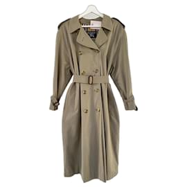 Burberry-Trench coat vintage modelo “the Waterloo” da Burberry-Caqui