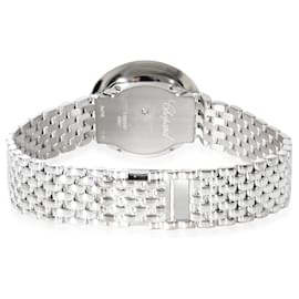 Chopard-Chopard feliz diamante 204407-1003 relógio feminino 18ouro branco kt-Prata,Metálico