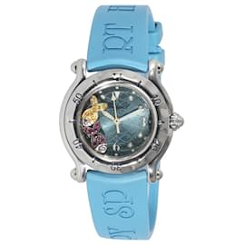 Chopard-Chopard Peixe Feliz 27-8923-402 Relógio feminino em aço inoxidável-Prata,Metálico