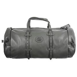 Duffle grande GG com forro em tom de couro cinza Gucci Cinza