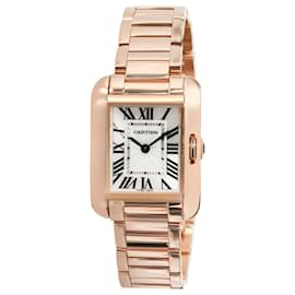 Cartier-Cartier Tank Anglaise de Cartier W5310013 Reloj de Mujer en Oro Rosa-Metálico