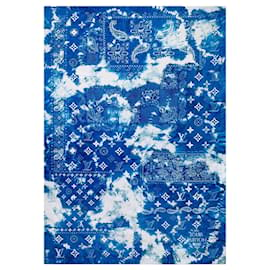 Louis Vuitton-LV Beach towel bandana print-Blue