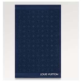 Louis Vuitton-Toalha de praia LV nova-Azul