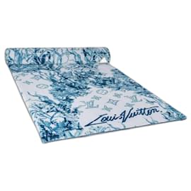 Louis Vuitton-Toalla LV Monogram Aquagarden-Azul