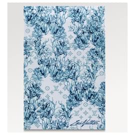 Louis Vuitton-LV Monogram Aquagarden towel-Blue