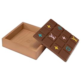 Louis Vuitton-Coffret Chocolat LV nouveau-Marron