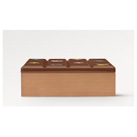 Louis Vuitton-Caixa de Chocolate LV nova-Marrom