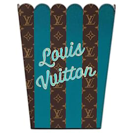 Louis Vuitton-Panier à maïs soufflé LV GM-Bleu