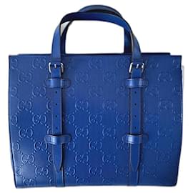 Gucci-Bags Briefcases-Blue
