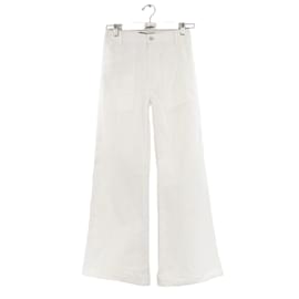 Autre Marque-Wide cotton pants-White