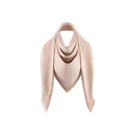 Louis Vuitton-Klassischer Schal mit Louis Vuitton-Monogramm-Beige