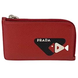 Prada-Prada Saffiano-Vermelho