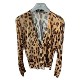 Dolce & Gabbana Strickjacke Karamell