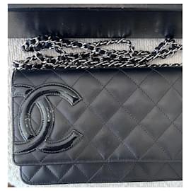 Chanel-Wallet on chain Cambon-Noir
