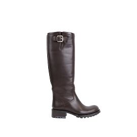 Free Lance Botas de couro Marrom
