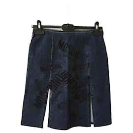 Moschino-MOSCHINO  Skirts T.International M Cotton-Blue