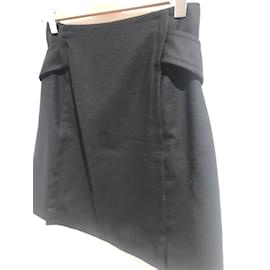 Chanel-CHANEL  Skirts T.fr 36 Wool-Black