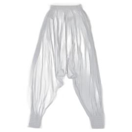 Loewe Calça Harém Balão Branco Branco