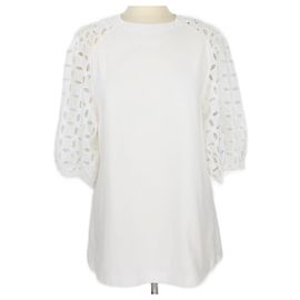 Alberta Ferretti Maglietta Sanggalo bianca Bianco