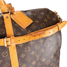 Louis Vuitton-Louis Vuitton Canvas Monogram Keepall Bandouliere 55-Brown