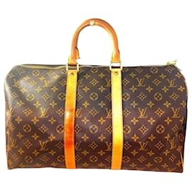 Louis Vuitton-Louis Vuitton Keepall 50-Castaño