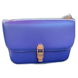 La bufanda tipo cartera de Yves Saint Laurent Azul Azul marino