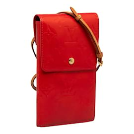 Louis Vuitton-Monogram Vernis Walker Pochette  M91153-Red