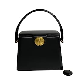 Givenchy-Leather Handbag-Black